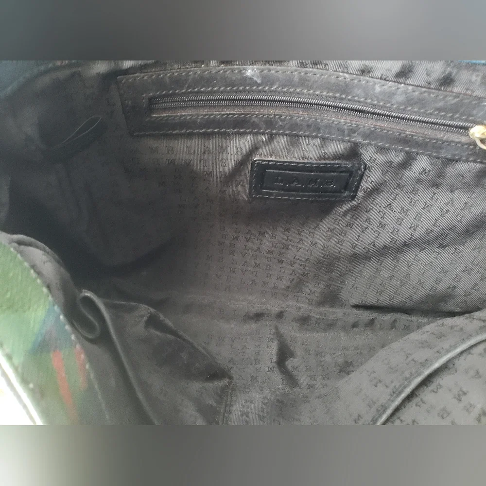 L.A.M.B. Gwen Stefani Vintage Messenger Bag!! - Picture 6 of 15